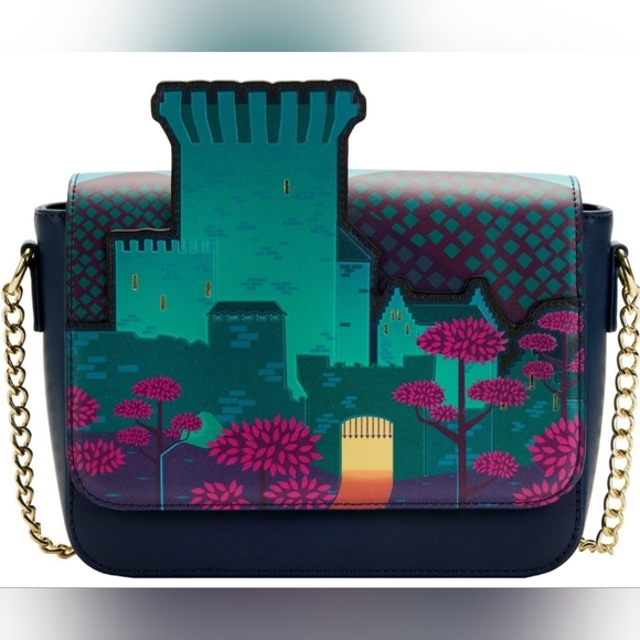 Loungefly Handbags - Loungefly Disney Brave Princess Merida Castle Crossbody Bag